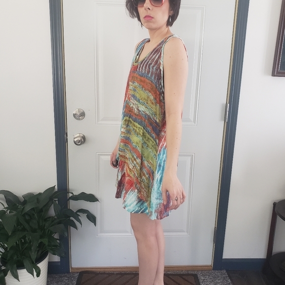 Boho‎ Sheath Dress - Picture 3 of 4